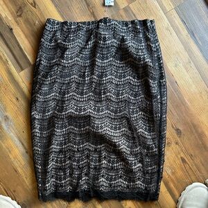 Ann Taylor NWT beaded skirt